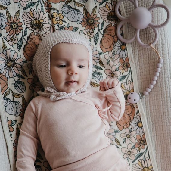 Mushie Klip na dudlík Hera SOFT LILAC