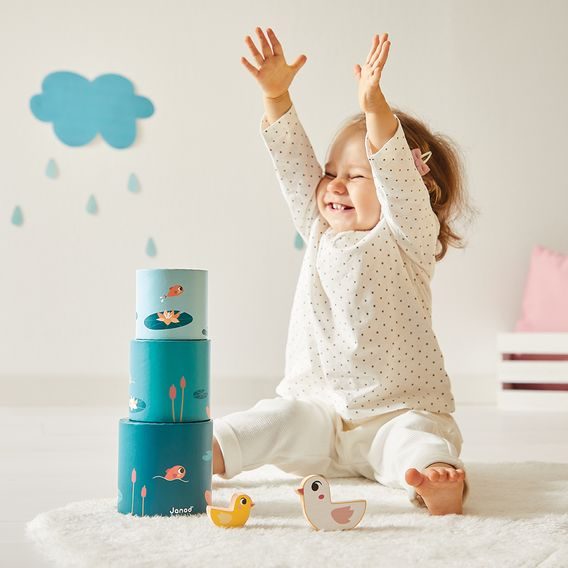 Janod Box Stimulace smyslového vnímání pro děti 12m+