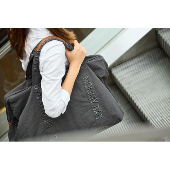 Childhome Přebalovací taška Mommy Bag Signature Urban Dark Grey