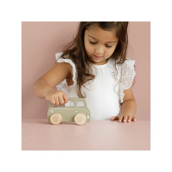 Little Dutch Autíčko DODÁVKA OLIVE NEW