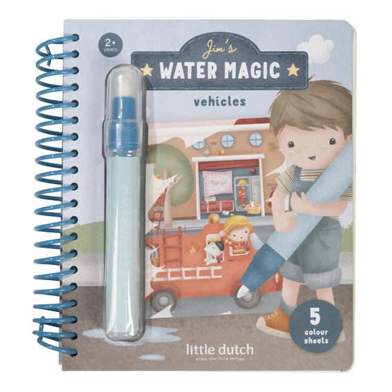 Little Dutch Kniha kouzlení s vodou Jim Doprava