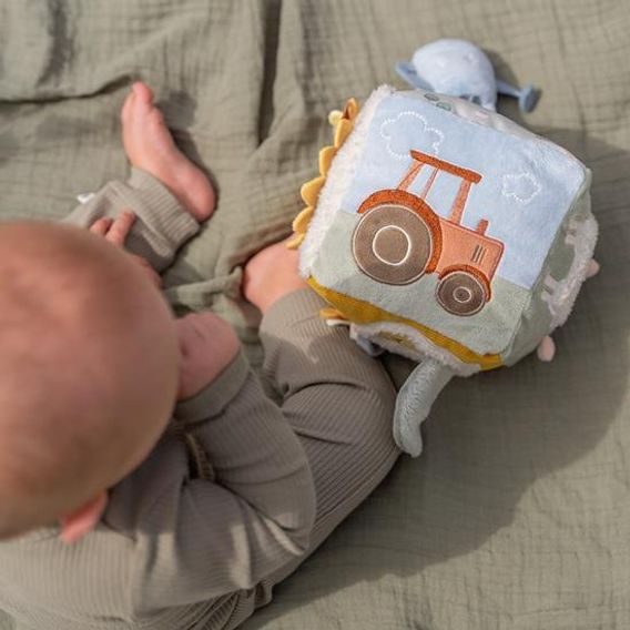 Little Dutch Plyšová kostka s aktivitami Farma