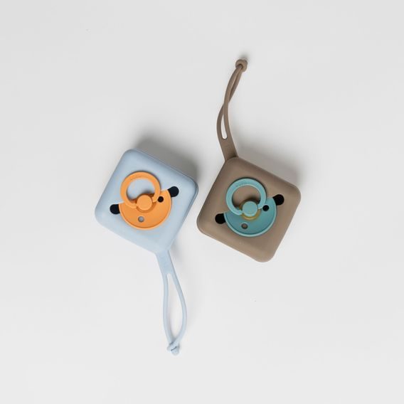Bibs Silikonové pouzdro na dudlík VANILLA