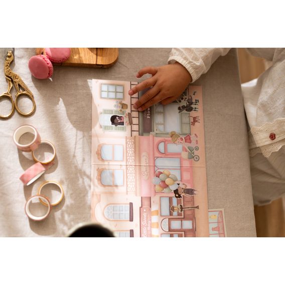 Little Dutch Sada se samolepkami Rosa Nakupování