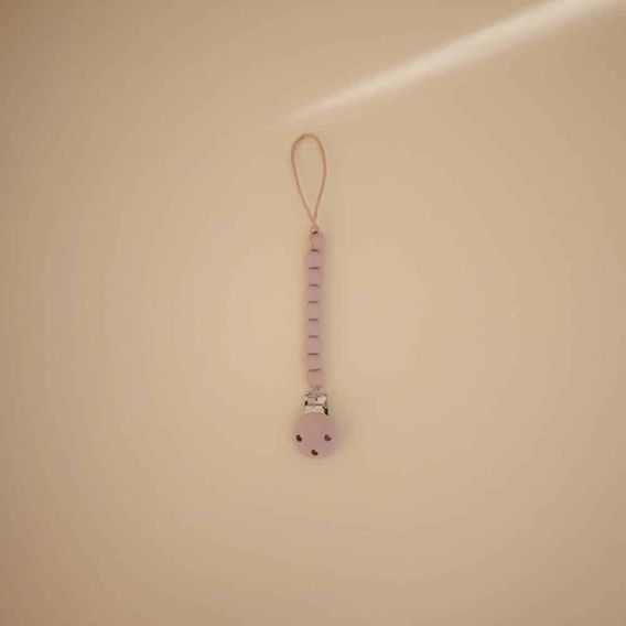 Mushie Klip na dudlík Hera SOFT LILAC