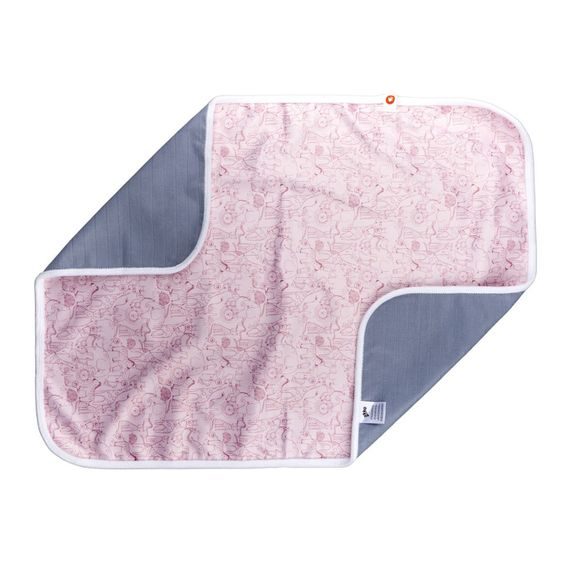 Kikko Pratelná přebalovací podložka XKKO 50x70cm - SAFARI MESA ROSE