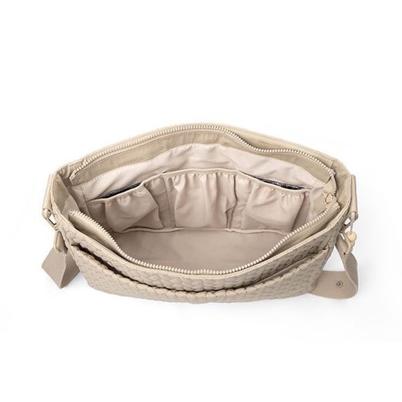 Suavinex Wonderland Přebalovací taška PŘES RAMENO BEIGE