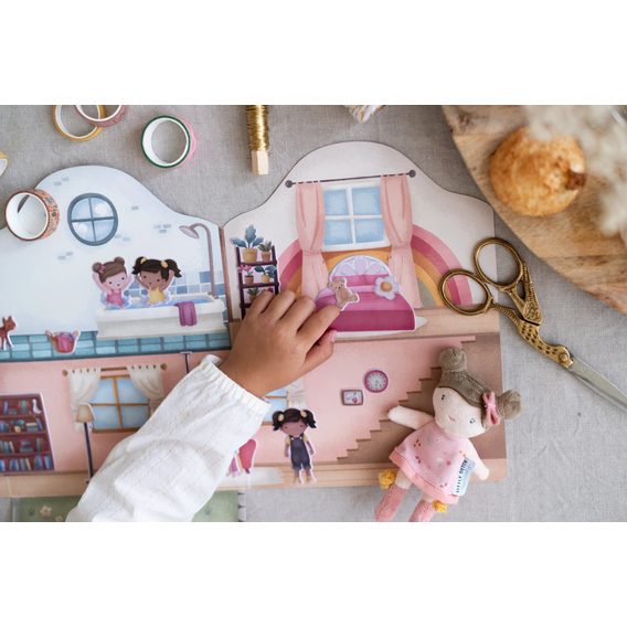 Little Dutch Sada s přemístitelnými samolepkami Rosa Dům