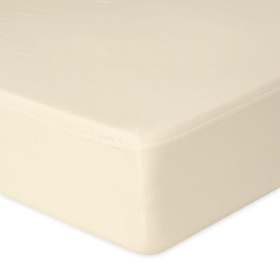 BabyMatex Nepromokavé jersey prostěradlo 140x70cm KRÉMOVÉ