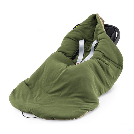 Makaszka Zavinovačka deka do autosedačky Cotton ORNITHOLOGY