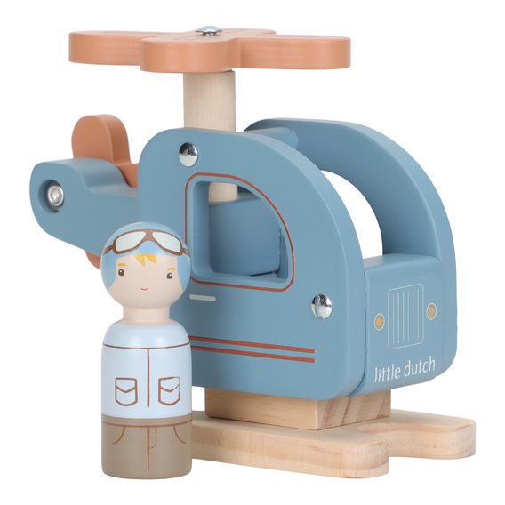 Little Dutch Helikoptéra dřevěná
