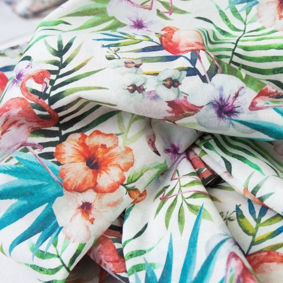 BabyMatex Multifunkční polštář C-Pillow (č.05) TROPICKÉ KVĚTY
