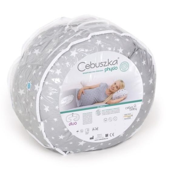 Ceba Těhotenský a kojící polštář Cebuška Physio Duo - MILKY WAY