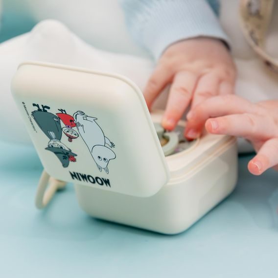 BIBS Moomin Krabička na dudlíky IVORY