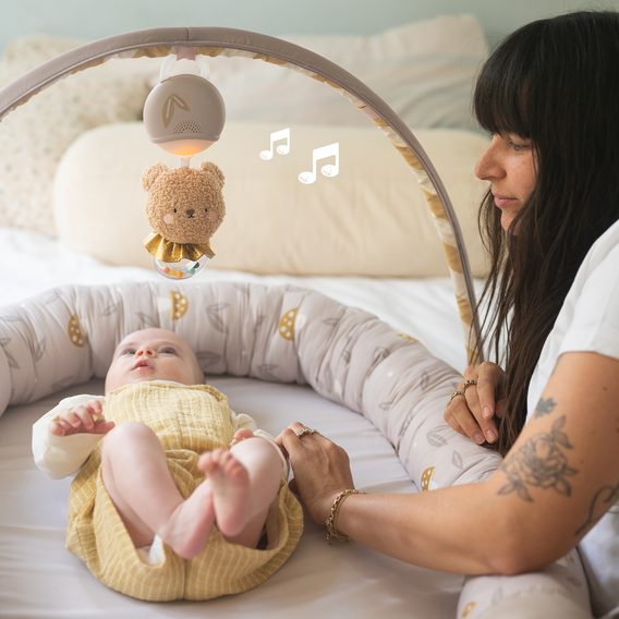 Taf Toys Hnízdo s hrazdou Little Explorer