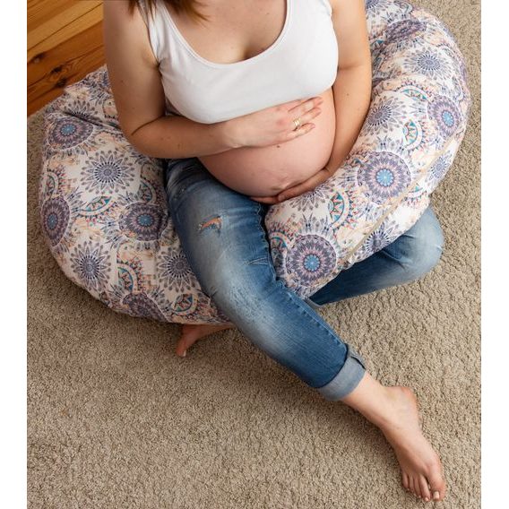 BabyMatex Multifunkční polštář C-Pillow (č.01) LAPAČE SNŮ ČERNÁ