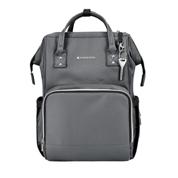 KikkaBoo Přebalovací batoh Siena Dark Grey