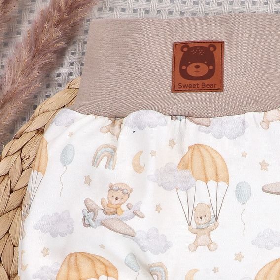 NINI Polodupačky Méďa Pilot VZOROVANÉ