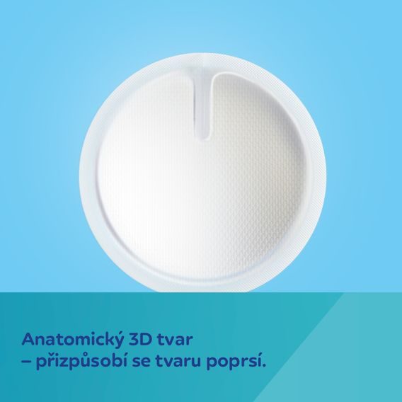 Canpol babies Tvarované prodyšné 3D vložky do podprsenky 100+40ks