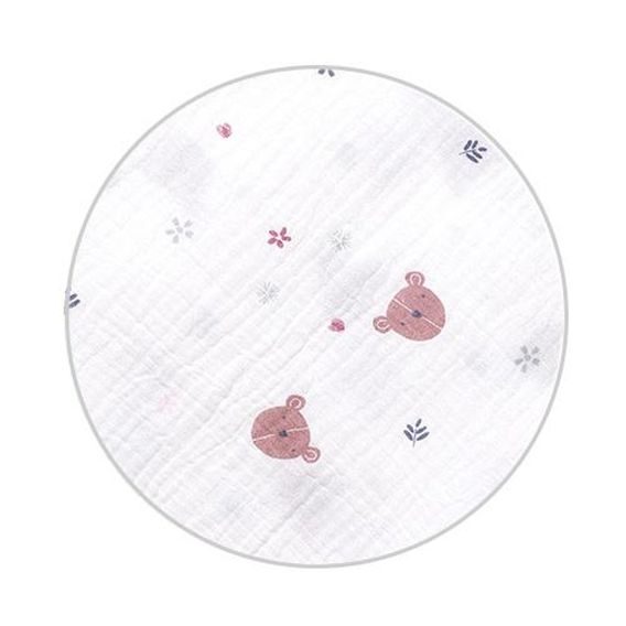 BabyOno Mušelínové pleny 3ks MEDVÍDCI