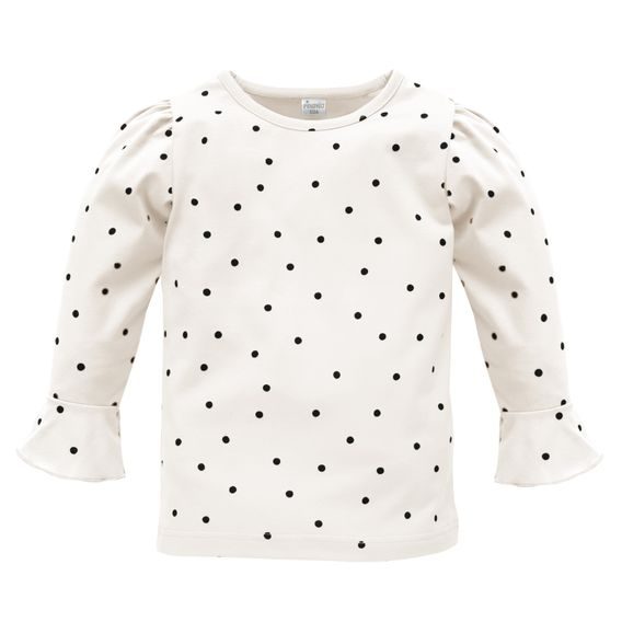 PINOKIO Tričko dlouhý rukáv Tres Bien KRÉMOVÁ