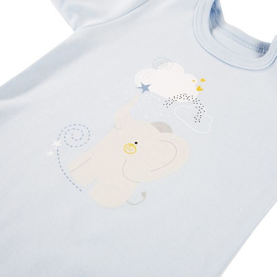 Eevi Body krátký rukáv Mellow MODRÉ