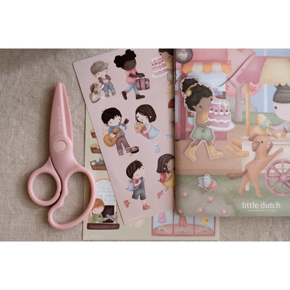 Little Dutch Sada se samolepkami Rosa Nakupování