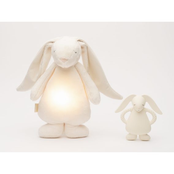 MOONIE Kousátko přírodní kaučuk Zajíček CREAM