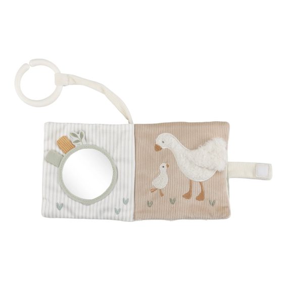 Little Dutch Závěsná knížka s aktivitami Newborn Naturals