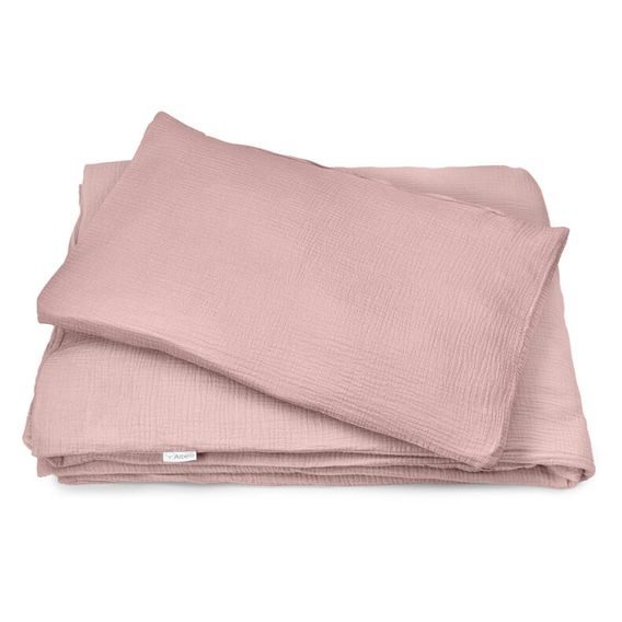 Albero Mio Mušelínové povlečení (CC1) PUDROVĚ RŮŽOVÁ