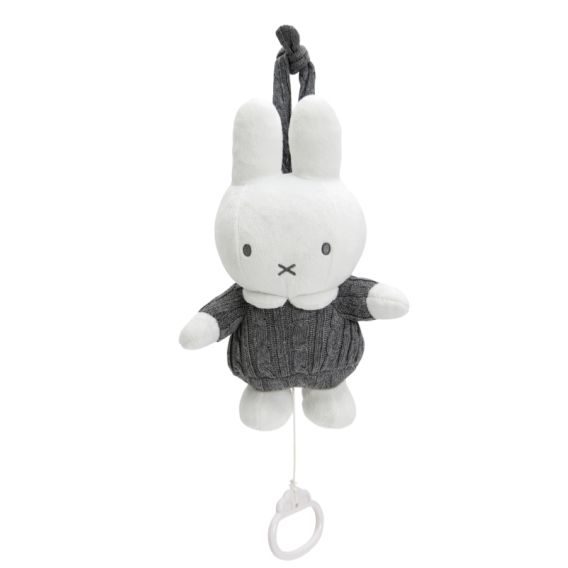 Tiamo Plyšový hrající MIFFY KNITTED - GREY