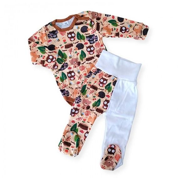 Le Bebe Body + polodupačky Les