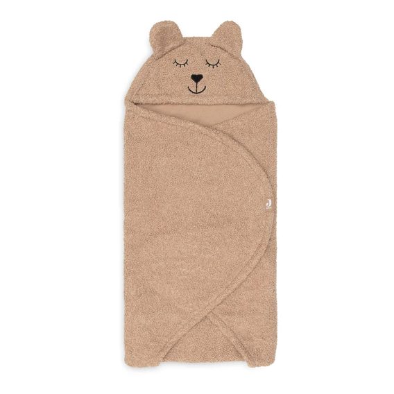 Jollein Zavinovačka do autosedačky medvídek Boucle Biscuit