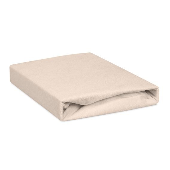 BabyMatex Nepromokavé froté prostěradlo 120x60cm BÉŽOVÉ