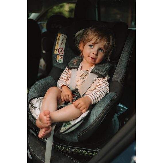 Makaszka Bambusová prodyšná podložka do autosedačky 9-36kg SAVANNA