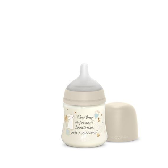 Suavinex Wonderland kojenecká láhev 150ml KRÉMOVÁ
