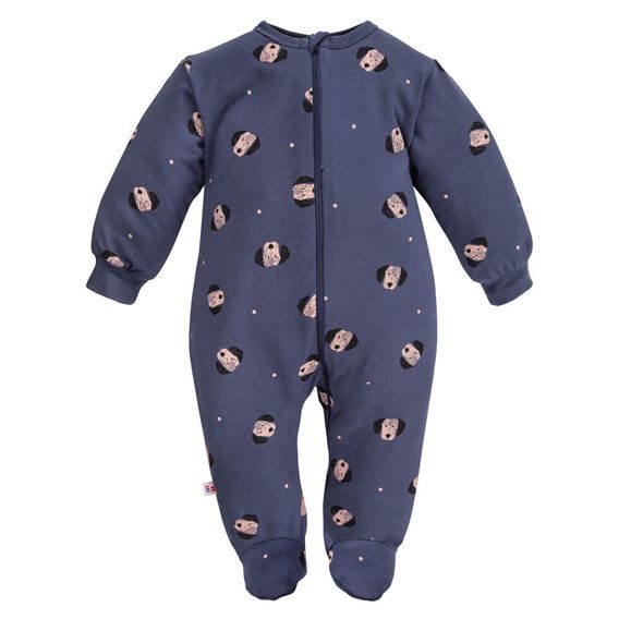 Eevi Overal na zip Puppy Playtime TMAVĚ MODRÁ