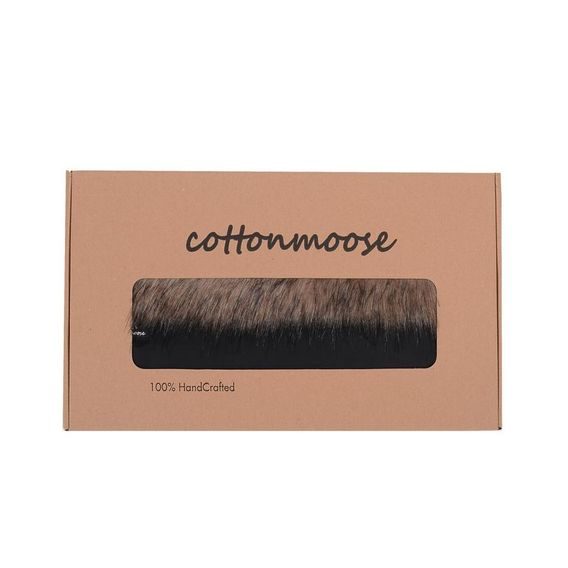 Cottonmoose Rukávník s kožíškem ZELENÝ