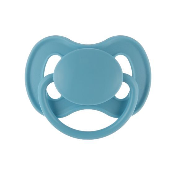 Canpol babies Dudlík kaučuk třešinka NUDE 0-6m MODRÝ