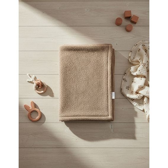 Albero Mio Zateplená dětská deka Boucle LATTÉ