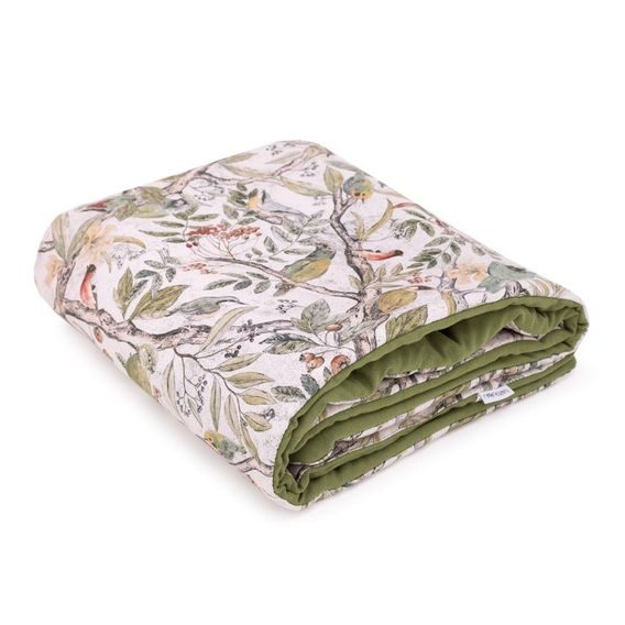 Makaszka Zateplená dětská deka Cotton "M" (75x100) ORNITHOLOGY