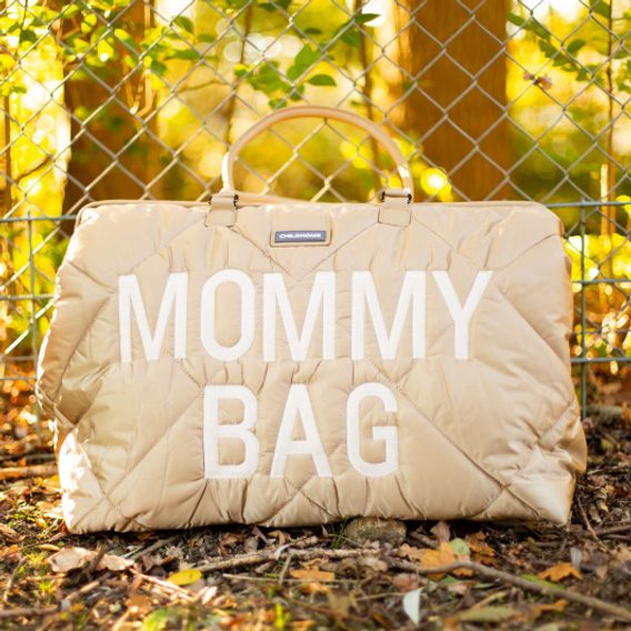 Childhome Přebalovací taška Mommy Bag Puffered Beige