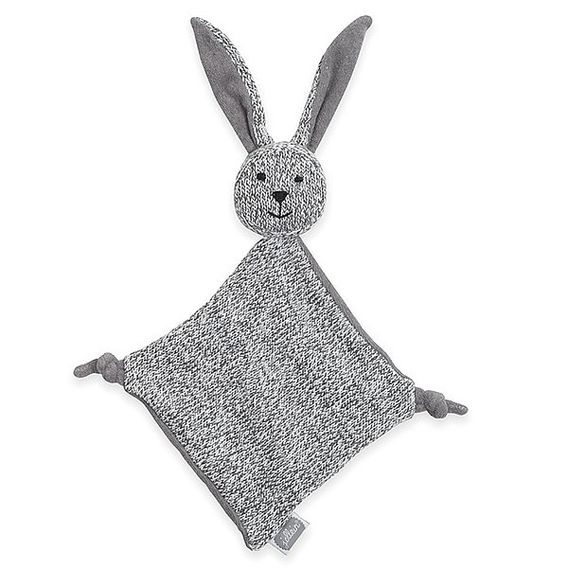 Jollein Pletený muchláček Stonewashed Knit BUNNY - GREY