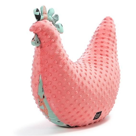 La Millou Luxusní multifunkční polštář GRANDMA DANA´s HEN, CORAL - MINT BAMBI