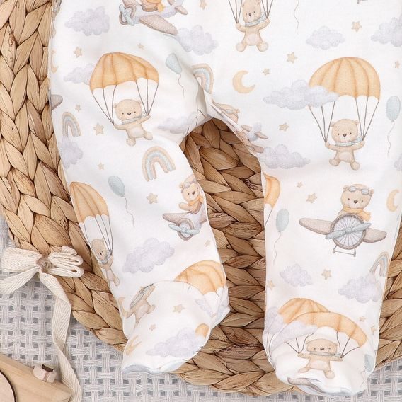 NINI Polodupačky Méďa Pilot VZOROVANÉ