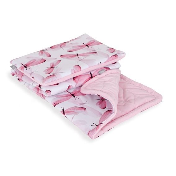 Ceba baby Dětská deka s polštářkem (75x100/30x40) - LIBELULA