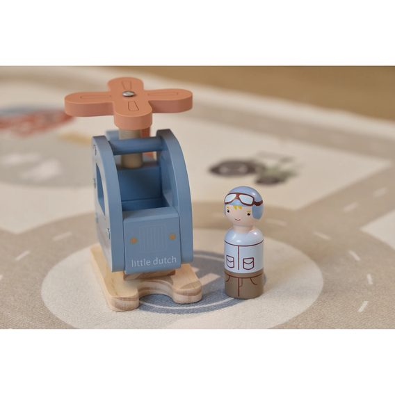Little Dutch Helikoptéra dřevěná