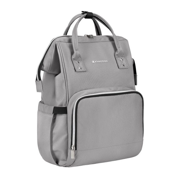 KikkaBoo Přebalovací batoh Siena Light Grey