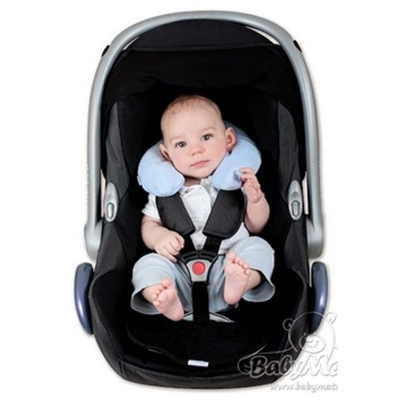 BabyMatex Cestovní polštářek "zákrčník" do autosedačky PEPI MINI VELUR