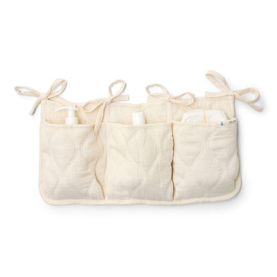 Little Dutch Mušelínový kapsář organic Pure SOFT WHITE